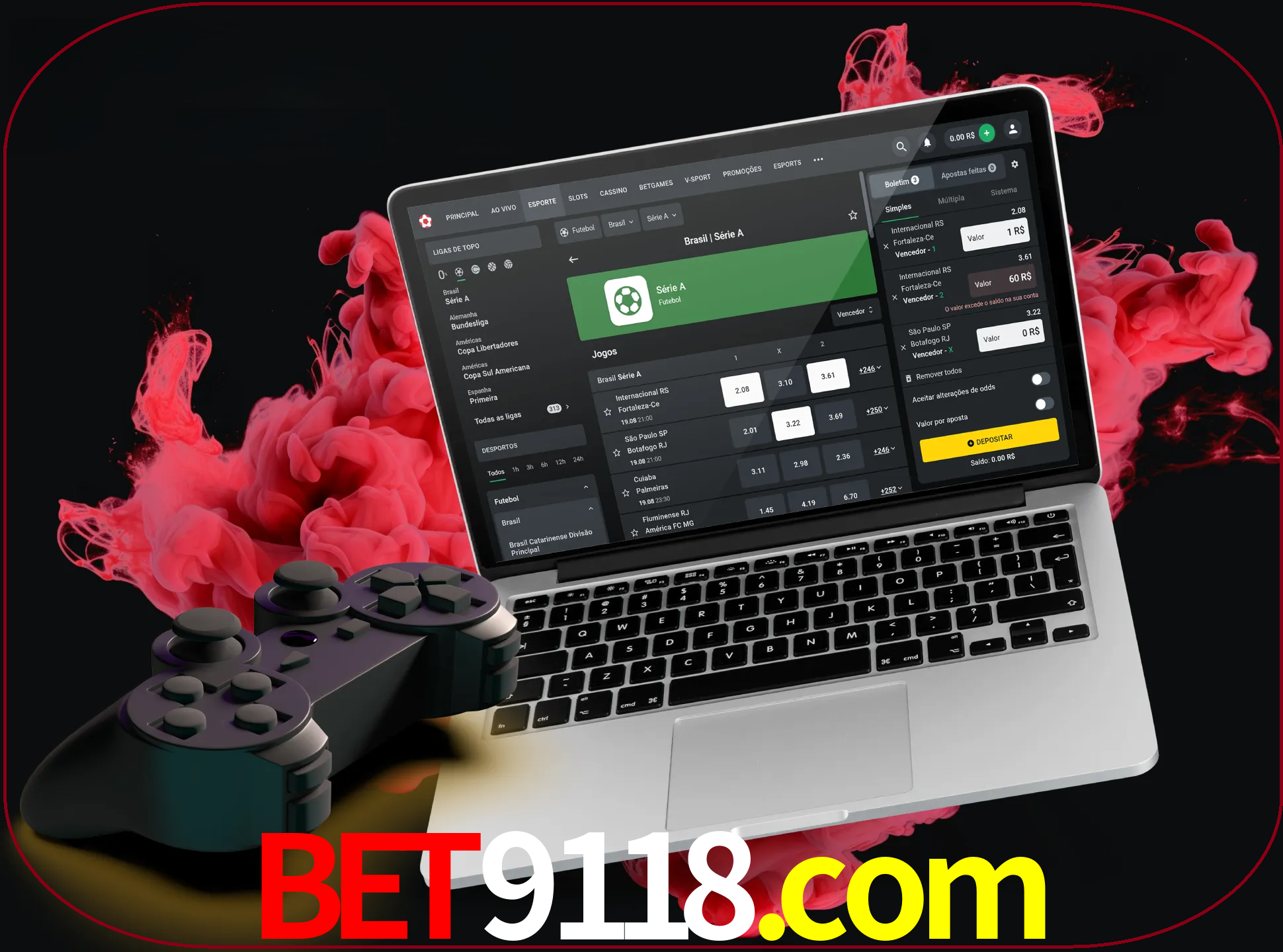 Visite a secção especial de jogos de vídeo em bet9118 para descobrir em que jogos pode apostar e ganhar muito dinheiro.